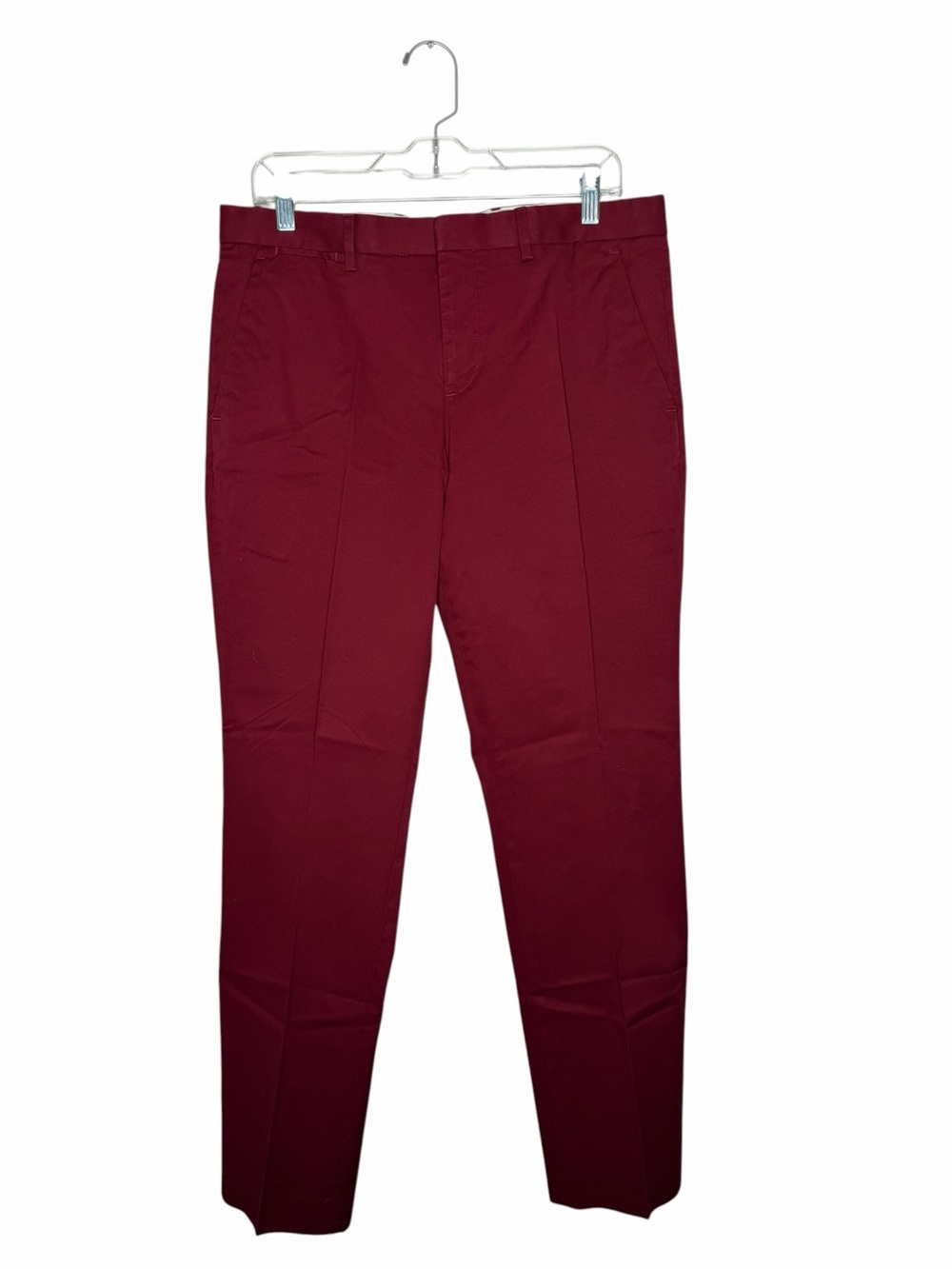 EXPRESS / maroon wine red Photographer chino dress pants / 32x32